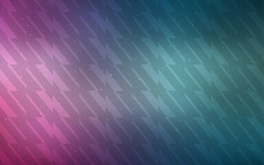 Obraz premium Light Blue, Red vector texture with colored lines.