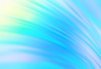 Light Blue, Green vector blurred bright template.