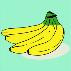 illustration of bananas