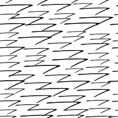 Seamless pattern with doodle arrows