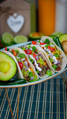 AUTHENTIC MEXICAN food TACOS