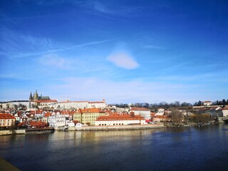 view of the town. Praga.