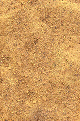 Large beach sand. Texture. Sand background