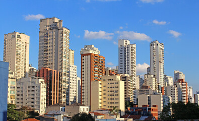 Fototapeta na wymiar Sao Paulo in a sunny day
