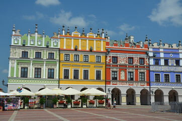 Zamość . w Zamościu , Zamość  . w Zamościu  . miasto Zamość © Szymon