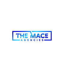 The Mace Agencies modern creative vector logo template 
