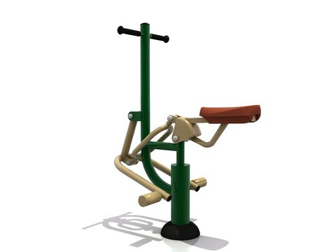 GIMNASIO ESTRUCTURA DE CIRCUITO DE CROSSFIT Y CALISTENIA - RENDER