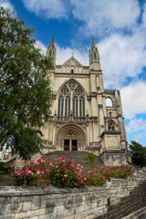 Fototapeta na wymiar Portal of St Pauls Cathedral in Dunedin, New Zealand