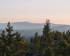 Sunset from Mt. Norris