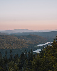 Sunset from Mt. Norris
