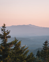 Sunset from Mt. Norris