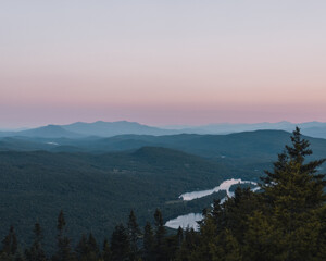 Sunset from Mt. Norris