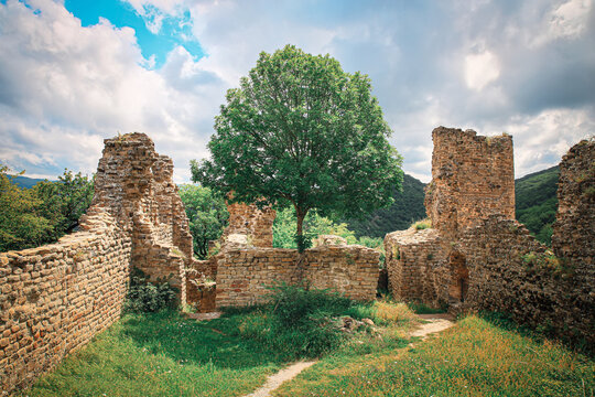 Ruins of the ancient Ujarma fortress, Georgia