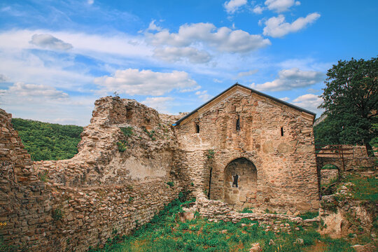 Ruins of the ancient Ujarma fortress, Georgia