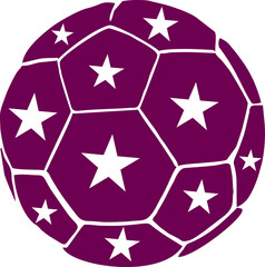 Qatar doha football graphic design vector art