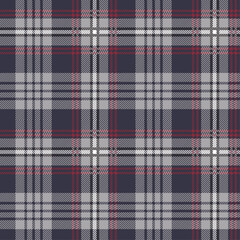 Auld Lang Syne gray tartan plaid. Scottish fabric pattern. - obrazy, fototapety, plakaty