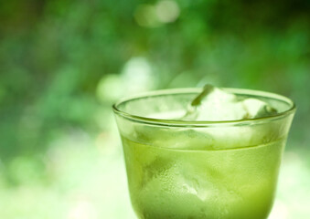 冷茶　　夏イメージ