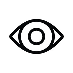 eye icon. eye symbol for web design. 
