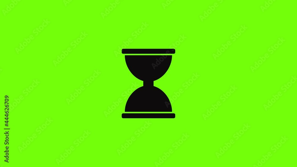 Poster cursor click loading icon animation