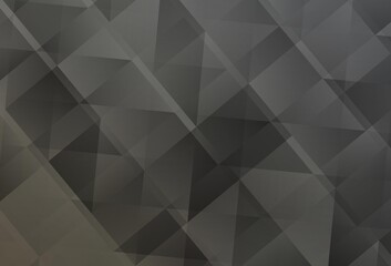 Light Gray vector polygonal background.
