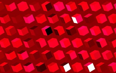 Dark Red vector template with rhombus.