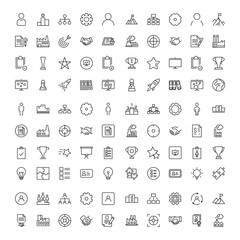 Business icon set