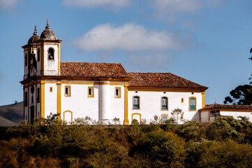 Fototapeta na wymiar Igrejas de Ouro Preto