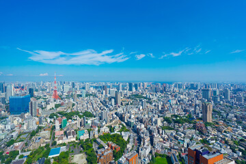 Fototapeta na wymiar 東京風景　2021年7月