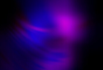 Dark Purple vector abstract bright template.