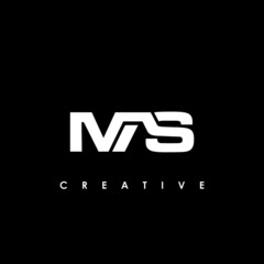 MAS Letter Initial Logo Design Template Vector Illustration