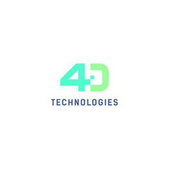 4D Logo Symbol