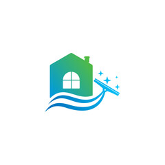 House Clean logo vector template, Creative Clean logo design concepts