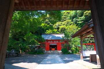 古都鎌倉の神社、荏柄天神社に参拝
