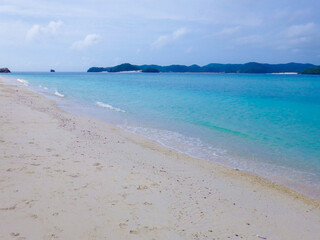沖縄県島尻郡座間味村慶良間諸島阿嘉島の風景