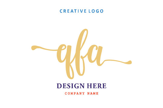 QFA lettering logo is simple, easy to understand and authoritative
