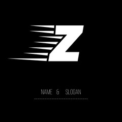 abstract logo design  Z