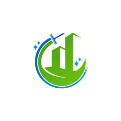 Nature City Clean logo vector template, Creative Clean logo design concepts