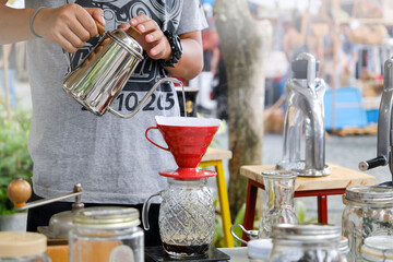 Paresta is drifting coffee, slow bar, no machines.