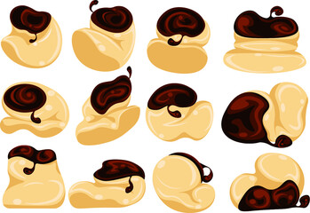 プリン　セット　イラスト