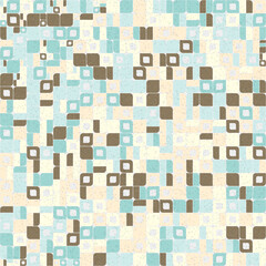 Abstract Geometric Pattern generative computational art illustration