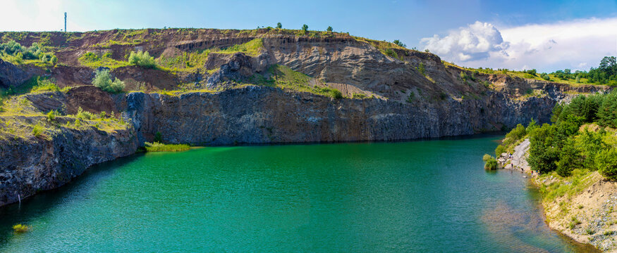 Emerald Lake from Racos - Romania