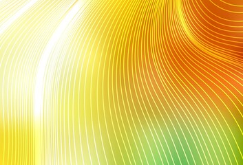 Light Red, Yellow vector pattern with sharp lines.