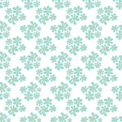 Abstract seamless pattern. Vector illustration. Contemporary decorative background in minimalist style.