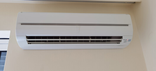 air condition home  interior active close up new modern