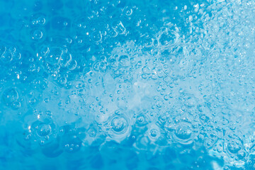 Wasserhintergrund - Blase im Wasser