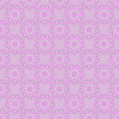 Abstract seamless lace ornamental pattern. Vector illustration. Contemporary decorative background in minimalist style.