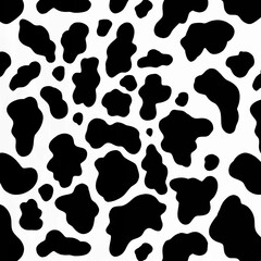 Plakat Pattern texture cow spots background