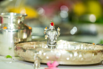 Religious rituals, traditional Hindu wedding , South India	