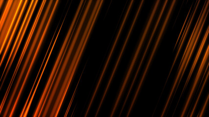 Fading blue and orange line for technology background