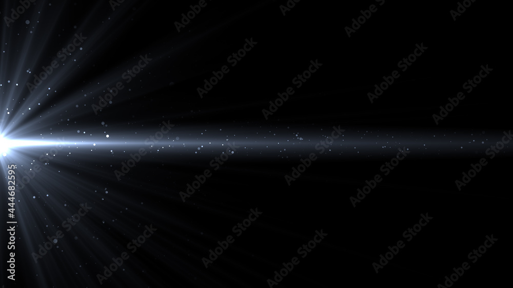Canvas Prints white particle in flare background for background concept